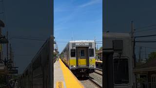 LIRR Montauk Branch 69 arrives in Bay Shore 732024 shorts fyp [upl. by Inus]