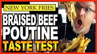 New York Fries Braised Beef Poutine Review [upl. by Chin760]