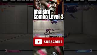 Dhalsim SF6 High Level Combo Level 2 スト6 streetfighter dhalsim [upl. by Behnken675]