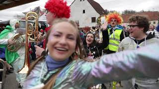 Fasching auf dem Härtsfeld Das war der große Umzug des FV Dischingen [upl. by Asemaj]