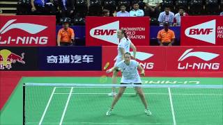 THOMAS AND UBER CUP FINALS 2014 Session 11 Match 2 [upl. by Marijane566]