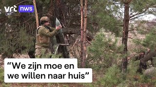 Uitgeputte Oekraïense soldaten vragen om aflossing [upl. by Eadnus]