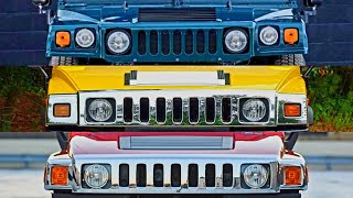 History of a Legend Hummer and all its Generations 1992  2010 [upl. by Faludi]