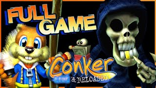 Conker Live and Reloaded FULL GAME Longplay X360  XBOX One 1080p [upl. by Noryahs]