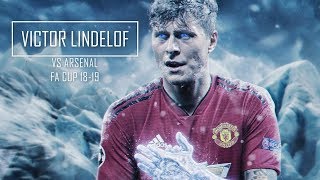 Victor Lindelof vs Arsenal lindelof manchesterunited [upl. by Flavio709]