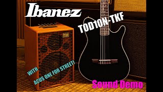 Ibanez TOD10N Tim Henson Signature Sound Demo  ACUS One For Street [upl. by Diannne]