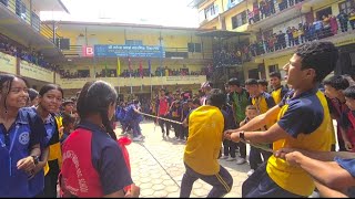 Tug of war game in school sports youtubevideo [upl. by Mojgan]