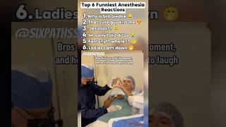 Top 6 Funniest Anesthesia Reactions [upl. by Leanatan893]