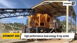 Ore sorting in Australia using the STEINERT XSS T  xray sensor technology [upl. by Norraf]