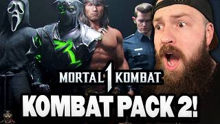 Were Getting GHOSTFACE CONAN T1000 amp MORE Kombat Pack 2 REACTION  Mortal Kombat 1 [upl. by Dimitris]