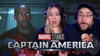 CAPTAIN AMERICA Brave New World TRAILER REACTION  Marvel  Disney [upl. by Andrade]