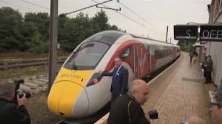 40 Minutes at Dunbar Station Featuring Class 800 quotAzumaquot [upl. by Sadiras]