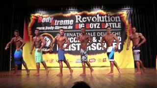 Deutsche Newcomer Meisterschaft 2017  Finale Mens Physique 2 180cm [upl. by Phaidra]