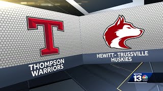 High School Huddles Game of the Week Preview Thomson at HewittTrussville [upl. by Elnukeda]