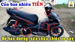 Cần Bao Nhiêu TIỀN Để Bảo Dưỡng Một Chiếc Xe Tay Ga Như Honda AirBlade 125 🔴 TOP 5 ĐAM MÊ [upl. by Brooking772]