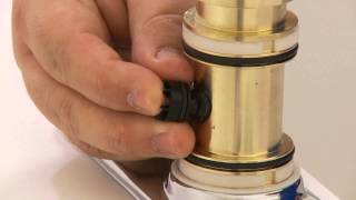 Fix Leaky Faucet Base  How to Replace SingleControl Faucet Diverter [upl. by Etan]