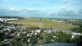 flight cebu nov flight landing and approach cockpit view airbus a320 [upl. by Modnarb]