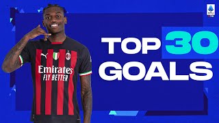 The best 30 goals of the season so far  Top Goals  Serie A 202223 [upl. by Wolk]