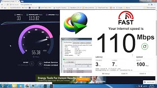 Airtel Broadband 100 Mbps Speed Test Review  Fiber To The Home  FTTH   Fibernet [upl. by Wexler]