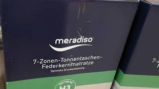 Lidl Angebot Matratze von Meradiso [upl. by Laersi]