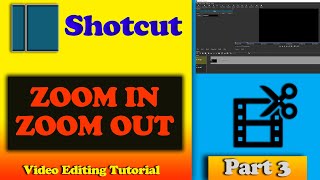 Shotcut Smooth Zoom In and Zoom Out  Shotcut Tutorial Dynamic Zoom Effect [upl. by Caril]