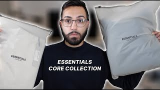 FEAR OF GOD ESSENTIALS CORE COLLECTION 2021 REVIEW AND SIZING [upl. by Jaehne]