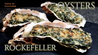 OYSTERS ROCKEFELLER  Oysters in the oven [upl. by Enomas]