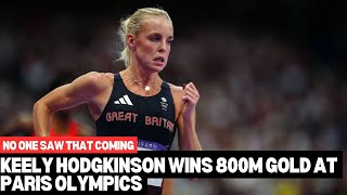 Keely Hodgkinson Stuns in Epic 800m Final At Paris  Keely Hodgkinson Wins 800m [upl. by Helsa866]