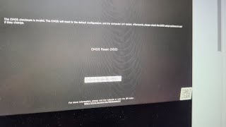 HP Omen 17cb1176ng  The CMOS Checksum is invalid  CMOS Reset 502  Reparatur Repair [upl. by Nelie407]