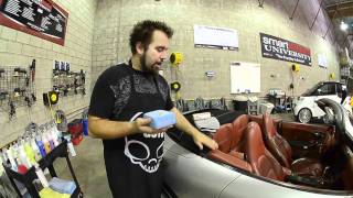 Leather Cleaning amp Leather Conditioning How To Leather Cleaner Chemical Guys [upl. by Ellednek]