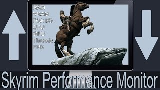 Skyrim Performance Monitor  Start to Finish [upl. by Tandi]