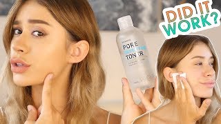 SKINMISO PORE PURIFYING TONER REVIEW  On Sensitive Acne Prone Dry Skin [upl. by Mun391]