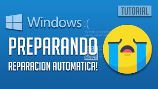 Preparando Reparación Automática Windows 10  Diagnosticando Su PC  Solucion 2024 [upl. by Enneirb426]