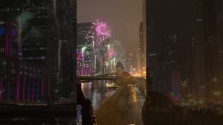 Chicago NYE Fireworks 2024  Happy New Year chicagolife travel newyear2024 [upl. by Pollitt]