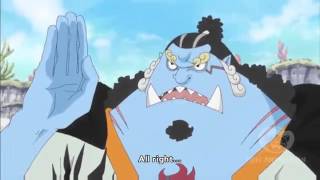 One Piece HD Jinbe  Fishman Karate  Gyojin Karate Ogi Buraikan [upl. by Philina408]