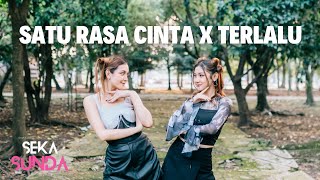 Satu rasa cinta X Terlalu medley remix cover by SEKA SUNDA Kania Permatasari amp Shela julian [upl. by Prady]