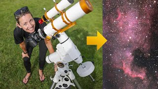 DeepSky Astrophotography with a DSLR amp Telescope STEPBYSTEP [upl. by Appilihp]