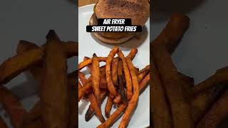 Sweet Potato Fries are perfect in the air fryer The crispy healthy snack you need [upl. by Lorilee]