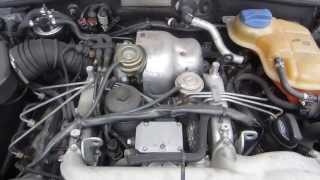 Audi A6 25 TDi V6 engine sound [upl. by Cirdec]