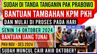 BANJIR BANSOS ‼️ MULAI SENIN KPM PKH GOLONGAN INI DAPAT TAMBAHAN UANG TUNAI • PKH POS CAIR • CEK YA [upl. by Lesser]