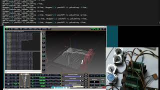 LinuxCNC amp ESP32 Hardware Step Gen  Native Ethernet  4 Axis Demo and Job [upl. by Leahicm]