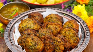 SAHEENA  SPINACH FRITTER [upl. by Arayk]