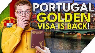 Portugal Golden Visa is BACK New Options to Get Yours NOW trending shortsfeed portugal short [upl. by Airdnahc]