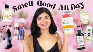 HOW TO SMELL GOOD ALL DAY FOR SCHOOL amp WORK 🌸 Bath amp Body Works Mists amp Shower Skincare Products [upl. by Xuagram]