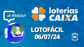 Resultado da Lotofácil  Concurso nº 3148  06072024 [upl. by Karlotte]