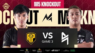 ID M5 Knockout Stage Hari 6  AP BREN VS BLACKLIST INTERNATIONAL  GAME 3 [upl. by Aivatnohs]