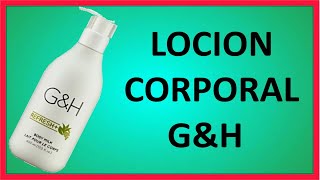 ✅Para que sirve la LOCION CORPORAL GampH de Amway 2020 [upl. by Aseeram]