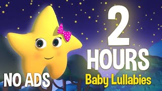 NO ADS  Twinkle Twinkle Little Star  Calming Sensory Animation  Baby Songs – Fall Asleep 🌙✨ [upl. by Kissel]