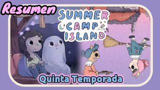 Summer Camp Island RESUMEN  Temporada 5 👻🧙 [upl. by Alleiram]