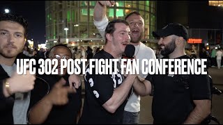 UFC 302 Post Fight Fan Interviews  New Jersey Fans Were Not Happy By Islam Win Over Dustin [upl. by Natika]